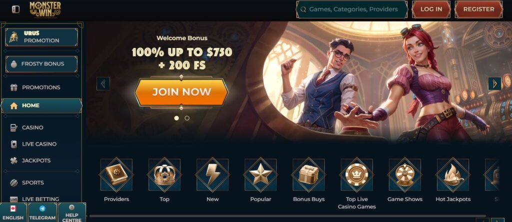 MonsterWin Casino España Tu Destino de Entretenimiento en Línea